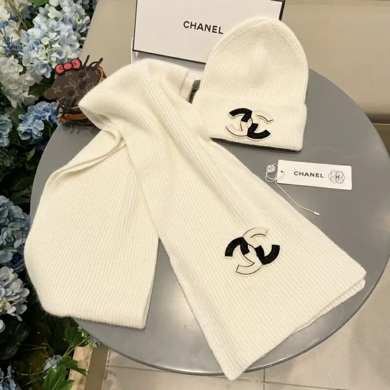 chanel hat and echapres set s_126aa131